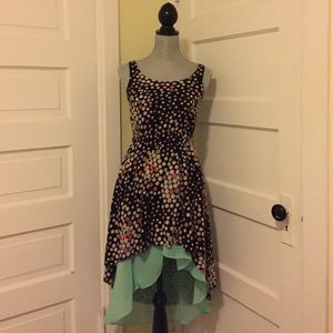 Beachy High-low Dress w/ Seashells